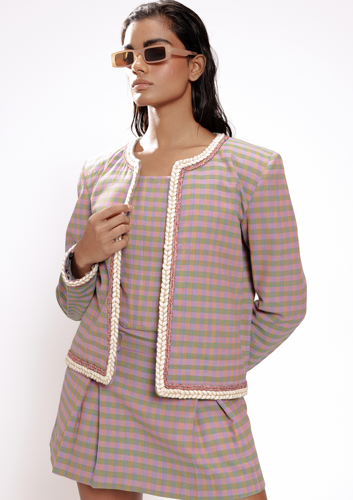 CHOWKDI TWEED JACKET