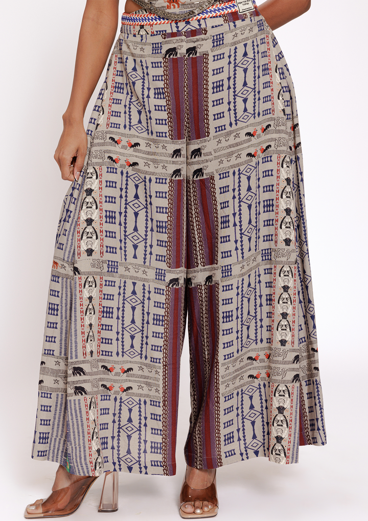 CHIDIYA GHAR PLEATED PANT